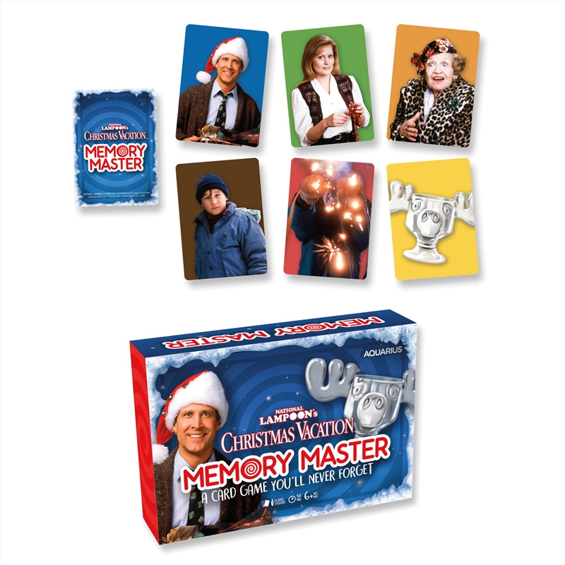 Memory Master Card Game - Christmas Vacation Edition - SuperSaverAU - view 1