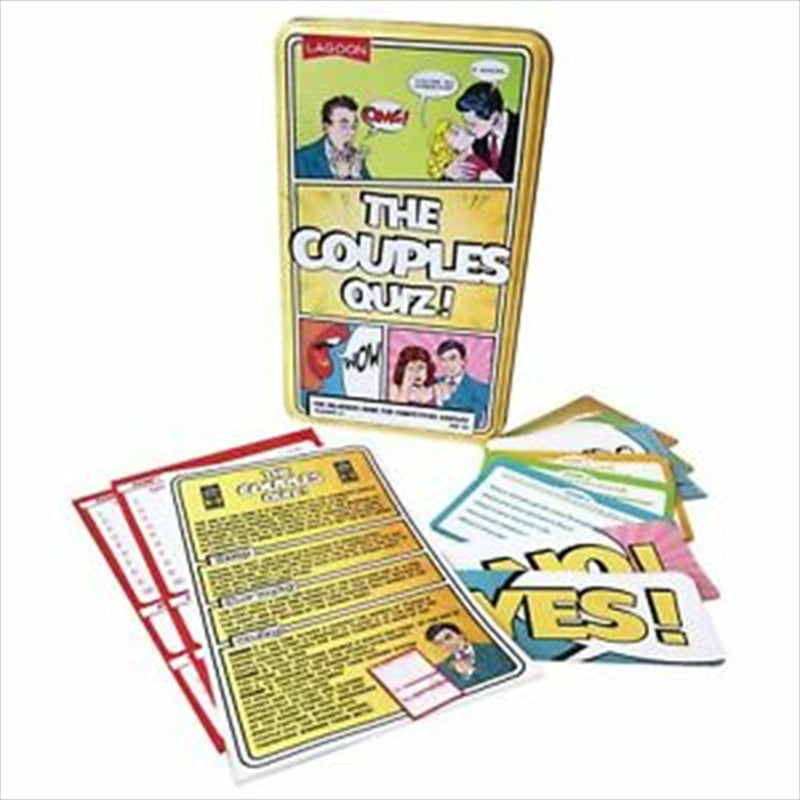 Couples Quiz Tin - SuperSaverAU - view 1