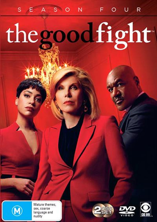 The Good Fight - Season 4 DVD - Reddick, Boseman & Lockhart's Legal Drama