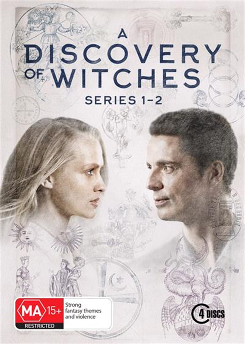 A Discovery Of Witches - Series 1-2 DVD - Fantasy Drama, 18 Episodes