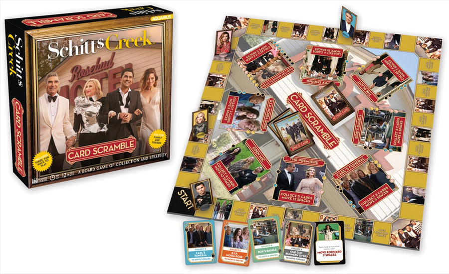 Schitts Creek Card Scramble Board Game - Fun Card Game for All Ages - SuperSaverAU - view 1