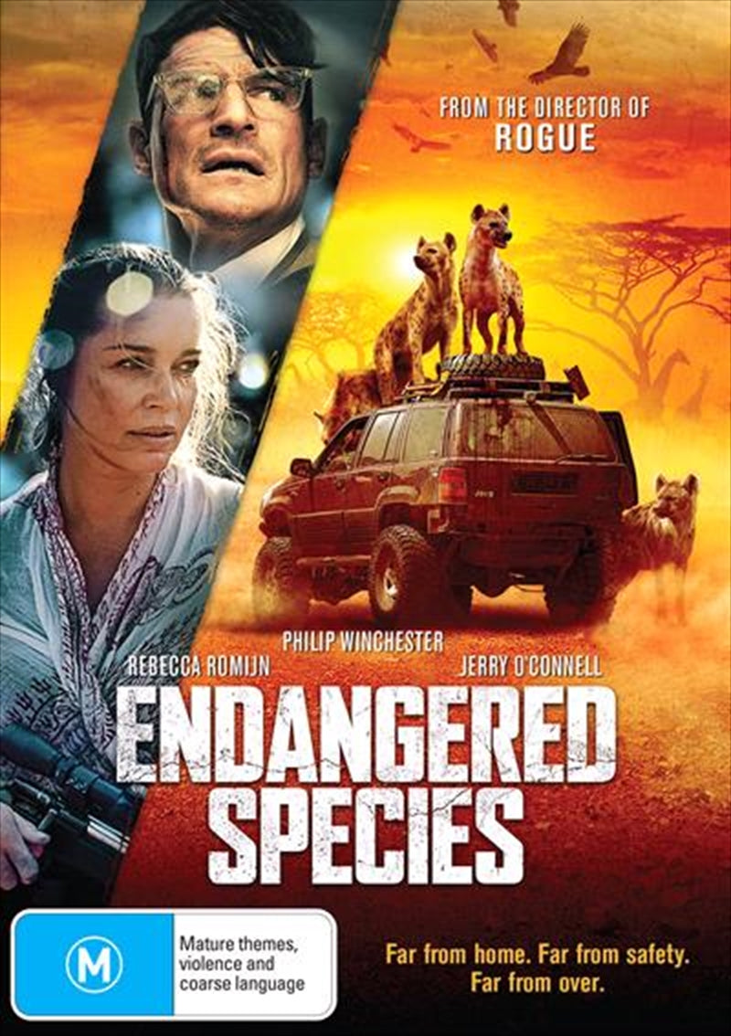 Endangered Species DVD - Survival Thriller with Rebecca Romijn, 1 Unit