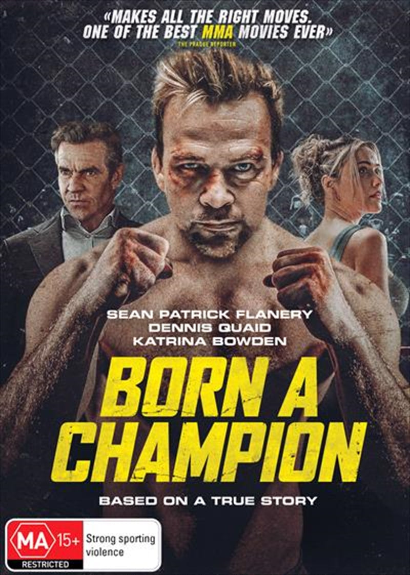 Born A Champion DVD - Dennis Quaid, Sean Patrick Flanery, Martial Arts Action Film