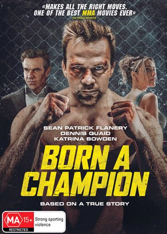 Born A Champion DVD - Dennis Quaid, Sean Patrick Flanery, Martial Arts Action Film