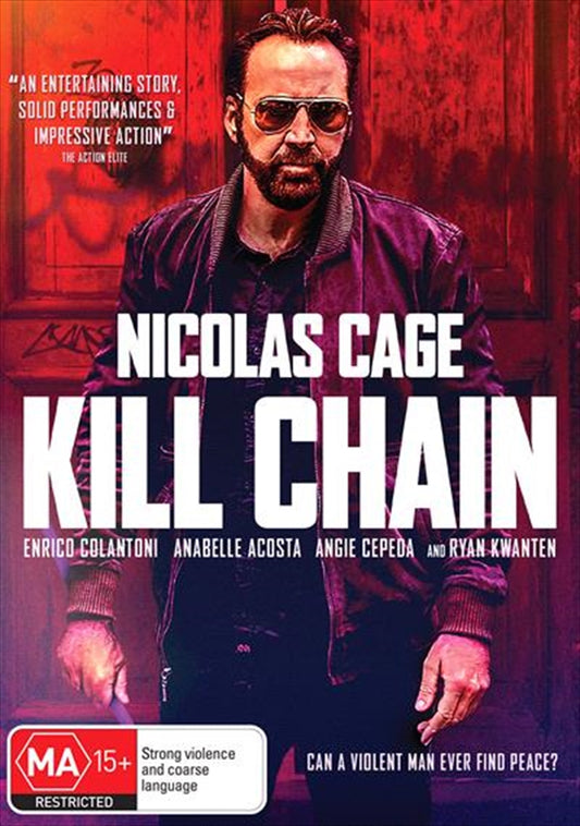 Kill Chain DVD - Nicolas Cage, Ryan Kwanten, Enrico Colantoni - Thriller