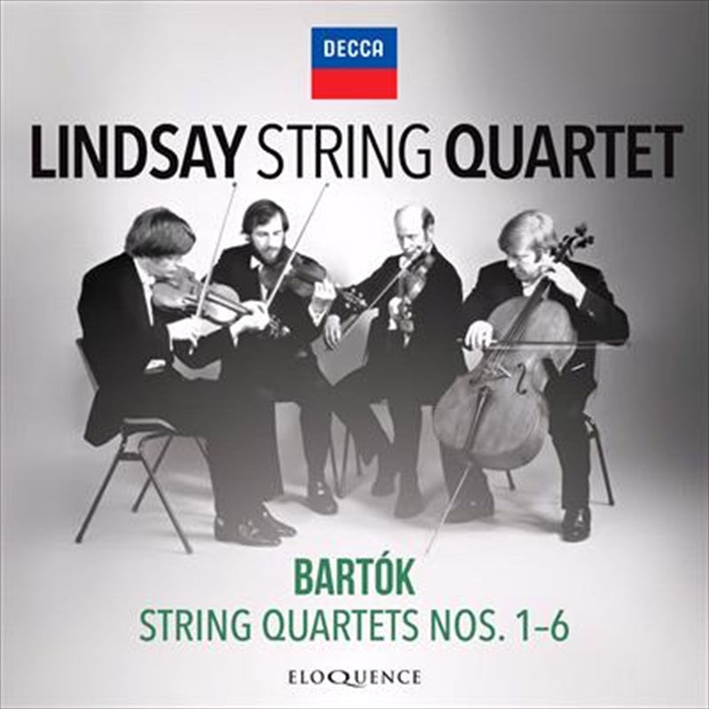 Lindsay String Quartet: Bartok String Quartets 1-6 - Cd Album