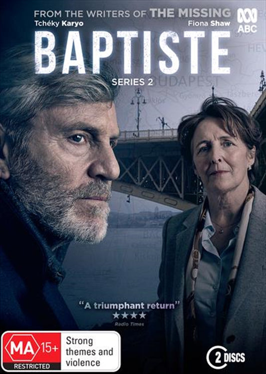 Baptiste - Season 2 DVD, gripping international mystery, 4-disc set