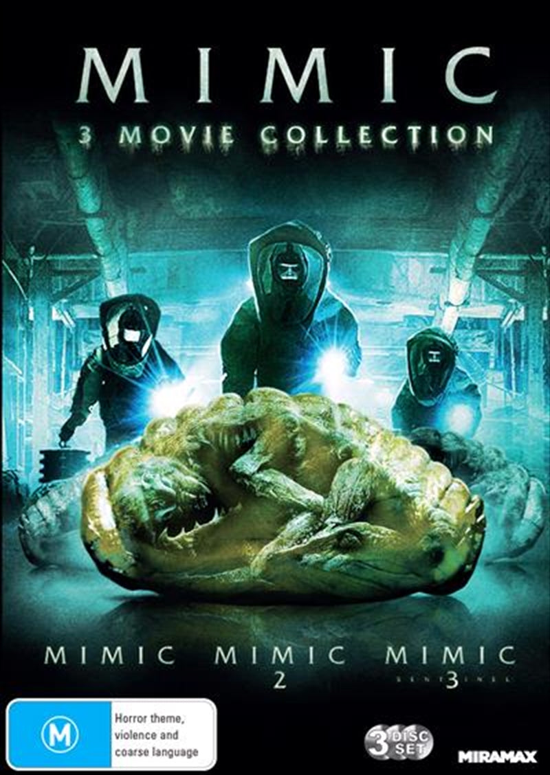 MIMIC 3 Movie Franchise Pack DVD - Includes MIMIC, MIMIC 2, MIMIC 3: SENTINAL