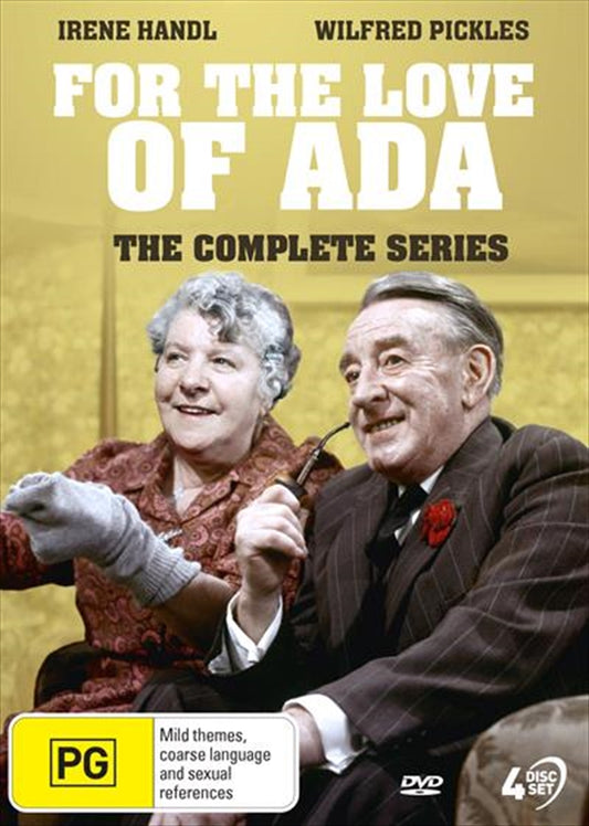 For The Love Of Ada | Complete Series DVD - Senior Citizens' Romantic Sitcom