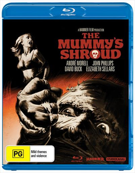 Mummy's Shroud Blu-ray - Classics Remastered, 1 Disc, Mystery & Horror