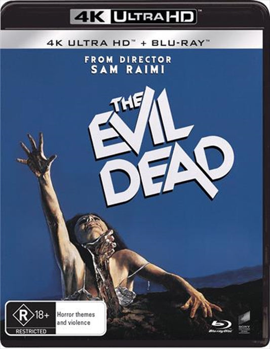 Evil Dead Blu-ray + UHD - Sam Raimi's Cult Classic Horror Film