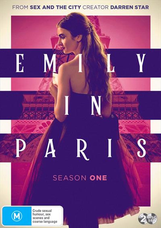 Emily In Paris - Season 1 DVD - Adventure, Romance, Work Life