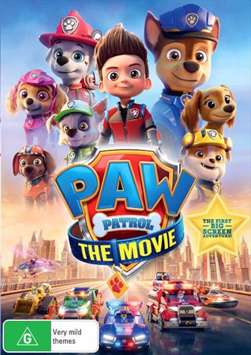 Paw Patrol - The Movie DVD - Adventure City Rescue, 1 Unit