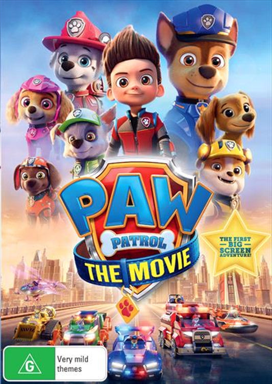 Paw Patrol - The Movie DVD - Adventure City Rescue, 1 Unit