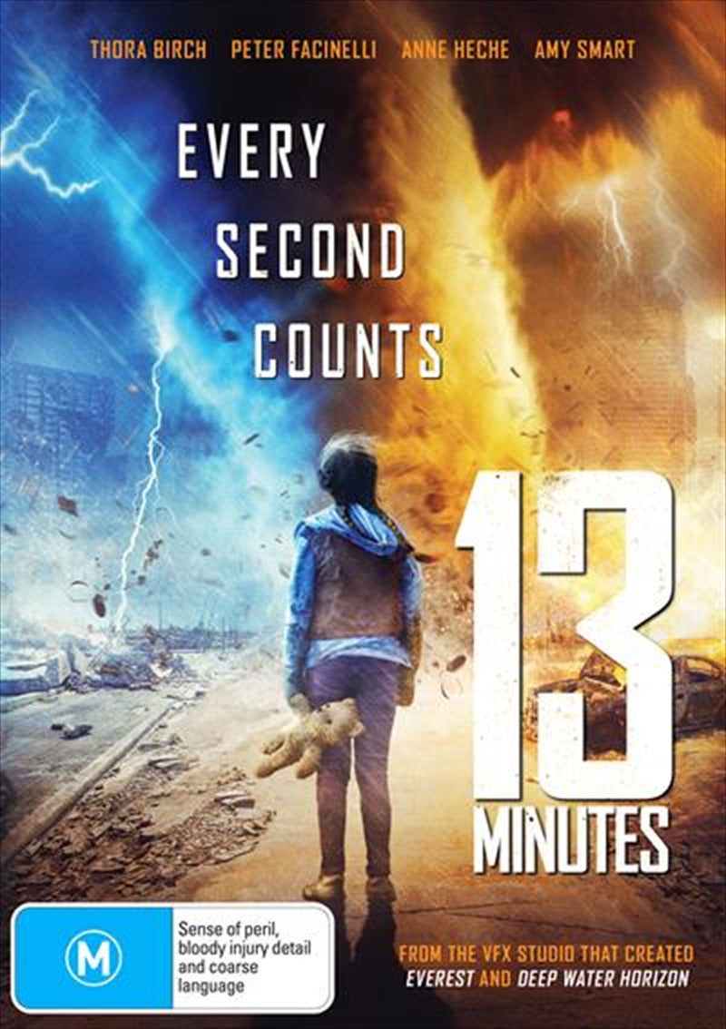 13 Minutes DVD - Tornado Survival Drama, Family Strength, 13-Minute Shelter Challenge