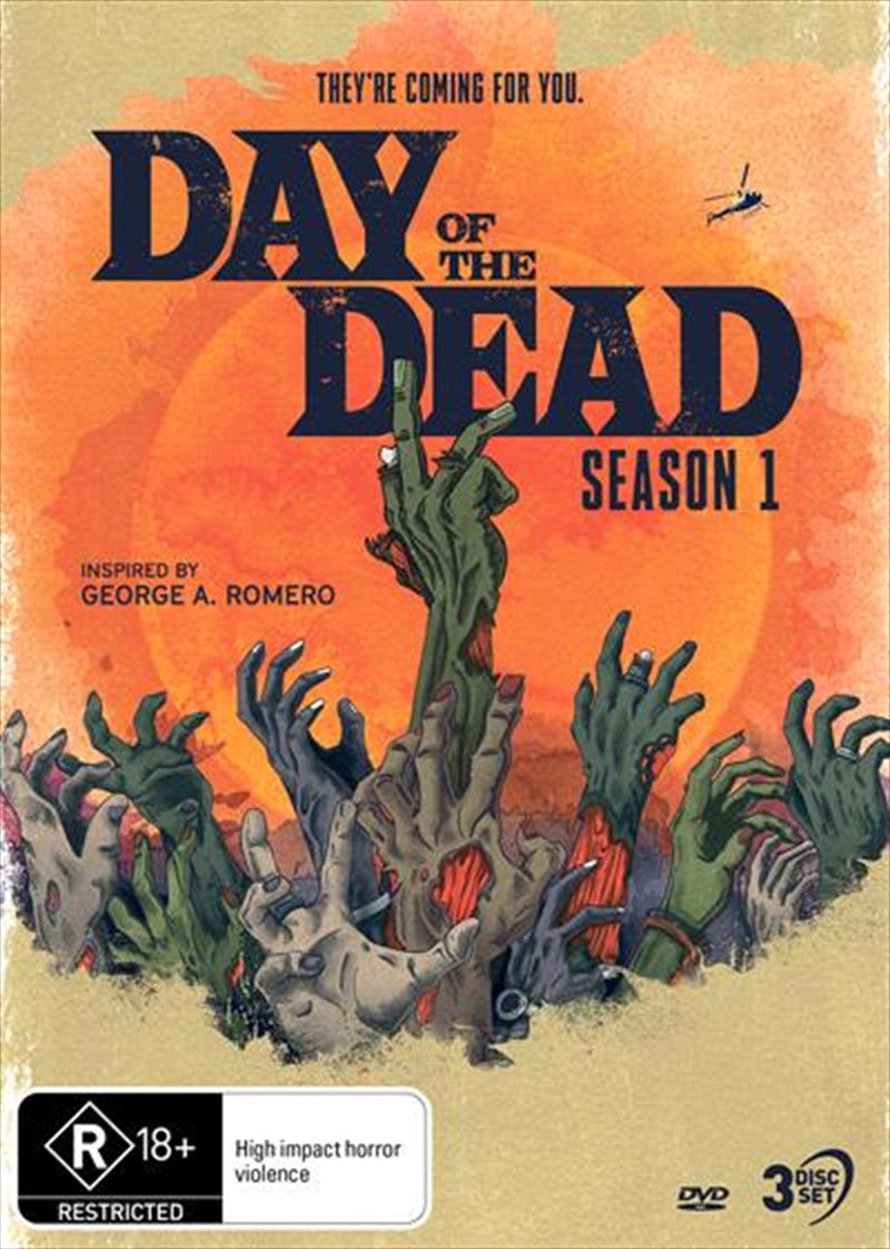 Day of the Dead - Season 1 DVD, Zombie Survival Adventure, 24 Hours of Intense Action