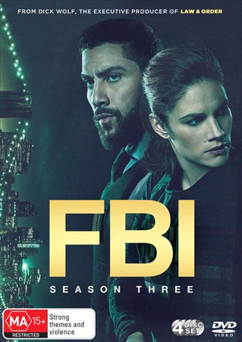 FBI - Season 3 DVD | Elite Agents Investigate Terrorism & Organized Crime