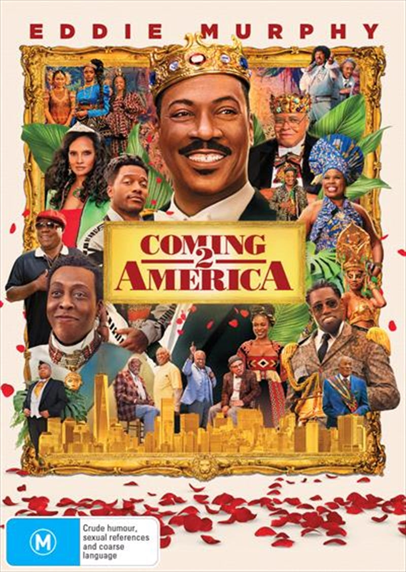 Coming 2 America DVD - Akeem's Journey to Find His Son in Zamunda
