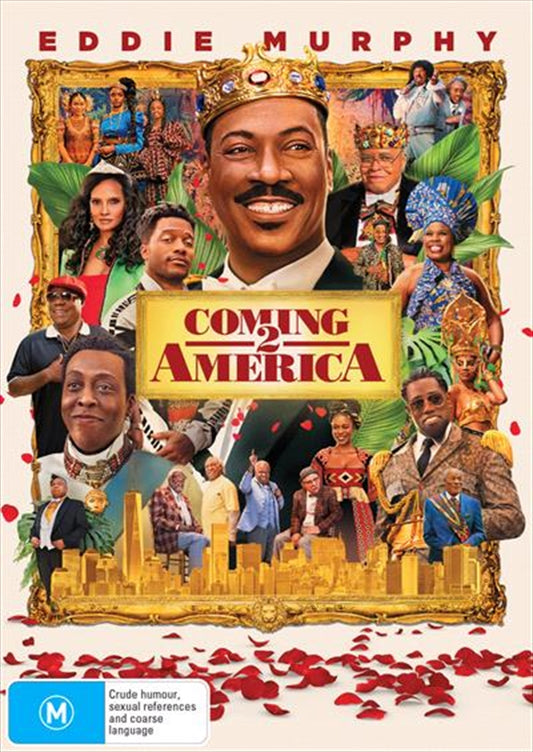 Coming 2 America DVD - Akeem's Journey to Find His Son in Zamunda