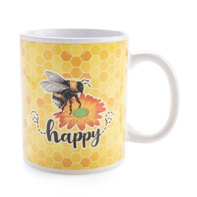Joybee Ceramic Mug - Stylish Design, Perfect for Coffee & Tea, 350ml - SuperSaverAU - view 1