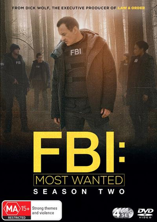 FBI Most Wanted Season 2 DVD - Action-Packed Undercover Missions & Thrilling Justice