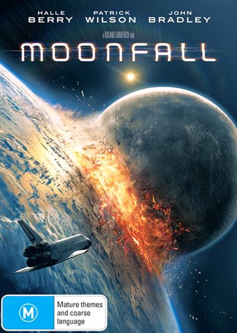 Moonfall DVD - NASA Mission to Save Earth, Starring Halle Berry, Patrick Wilson