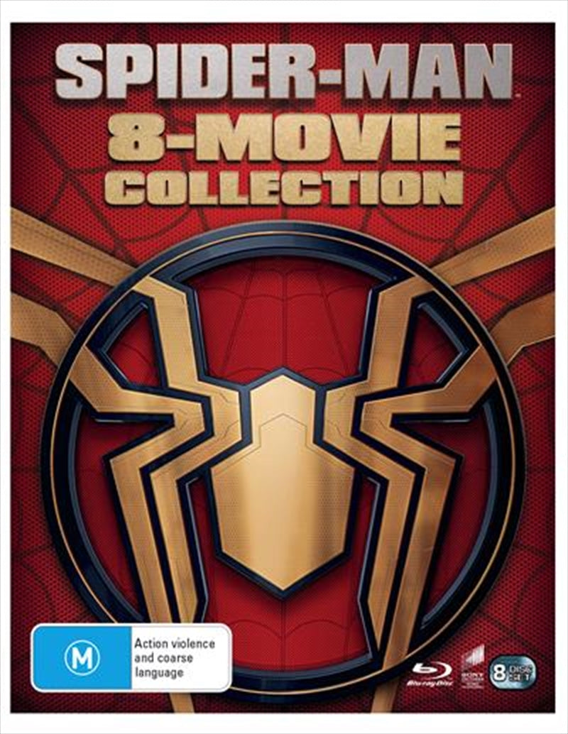 Spider-Man Blu-ray Collection - Includes Spider-Man 1-3 & The Amazing Spider-Man 1-2