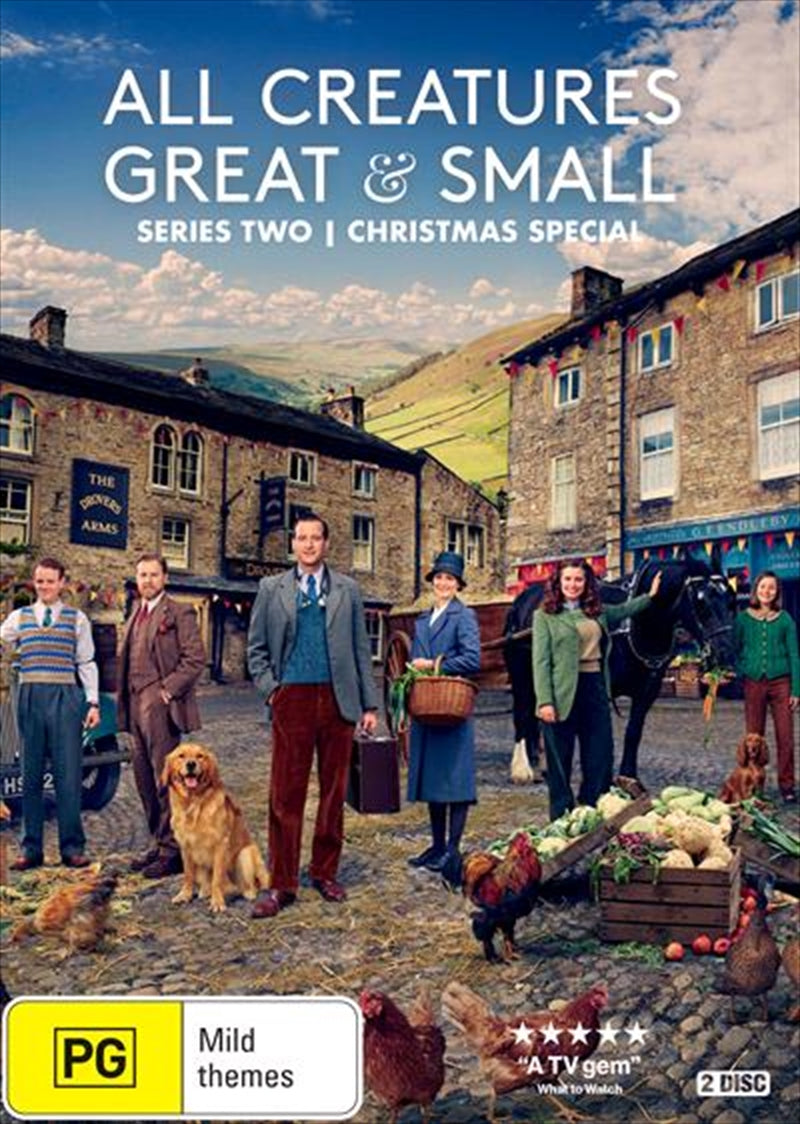 All Creatures Great and Small - Season 2 DVD - Yorkshire Dales Vet Series