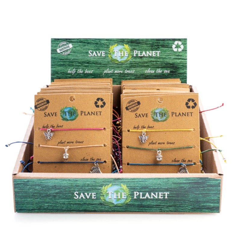 Save Our Planet Charm Bracelet Set  (SENT AT RANDOM) - SuperSaverAU - view 1