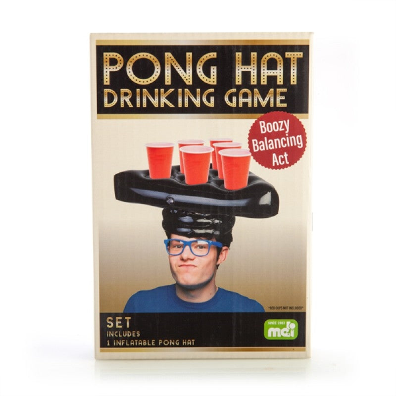 Pong Hat Drinking Game - Test Coordination, Cups Not Included - SuperSaverAU - view 1