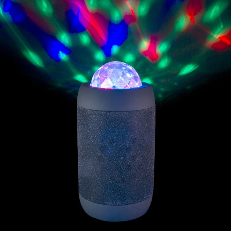 Black Disco Ball Wireless Bluetooth Speaker with Rechargeable Battery and AUX