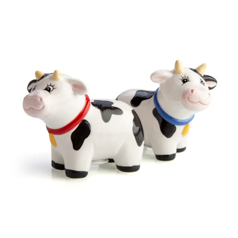 Cow Salt and Pepper Shaker Set Cute Cow Design Hand Wash Only