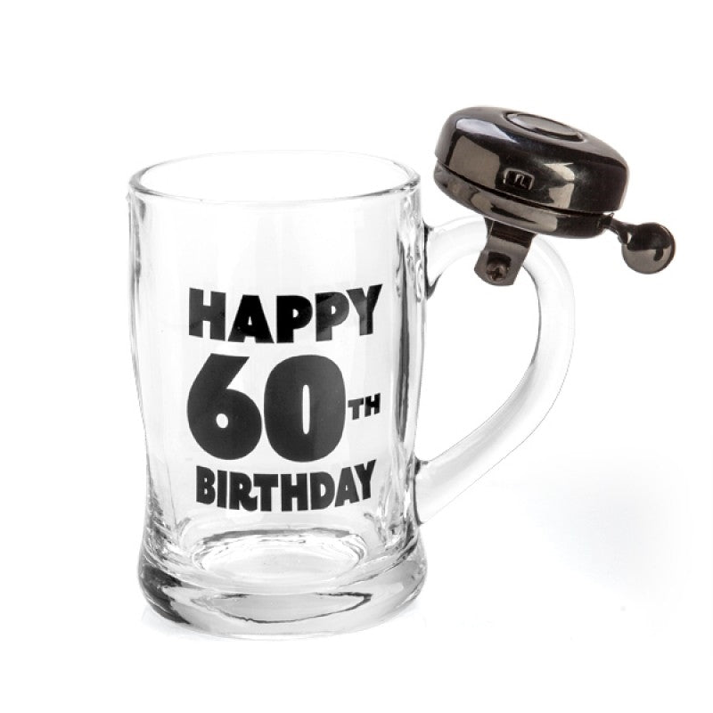 Happy 60th Birthday' Bell Mug Unique Milestone Gift
