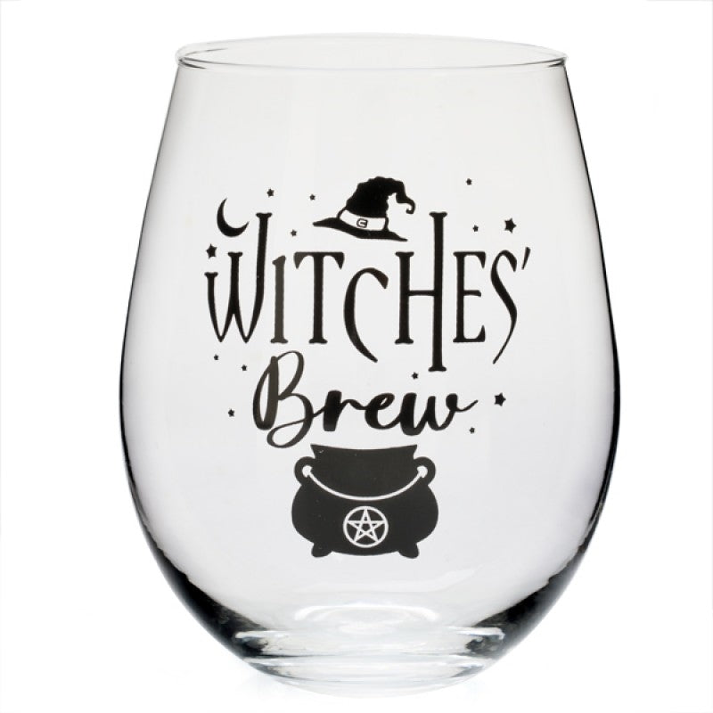 Witches Brew Stemless Glass - Unique Design, 15 oz Capacity - SuperSaverAU - view 1