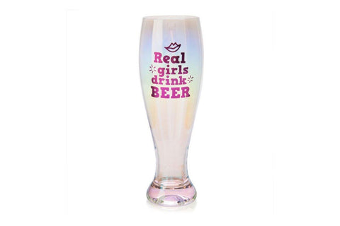 Real Girls Drink Beer Tallulah Aurora Pilsner Glass - SuperSaverAU - view 1