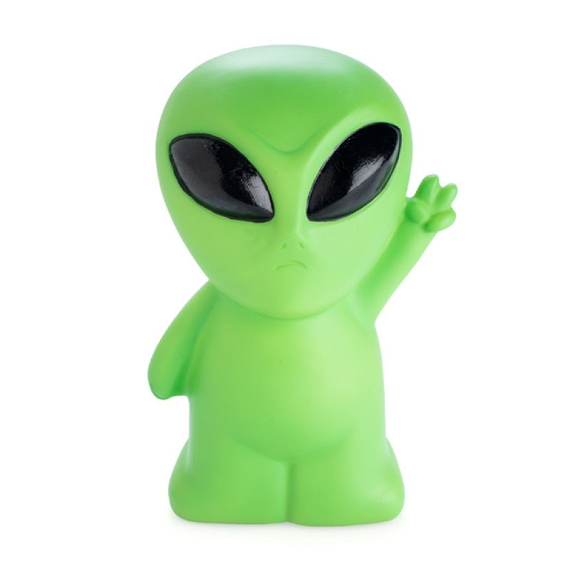 Intergalactic Alien Table Lamp - Glowing Green LED, Child-Safe Design - SuperSaverAU - view 1