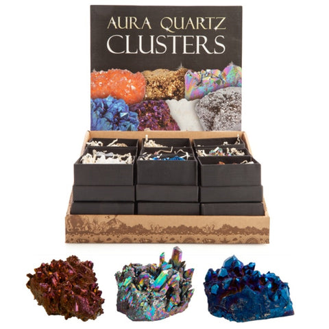 Aura Quartz Cluster (SENT AT RANDOM) - SuperSaverAU - view 1