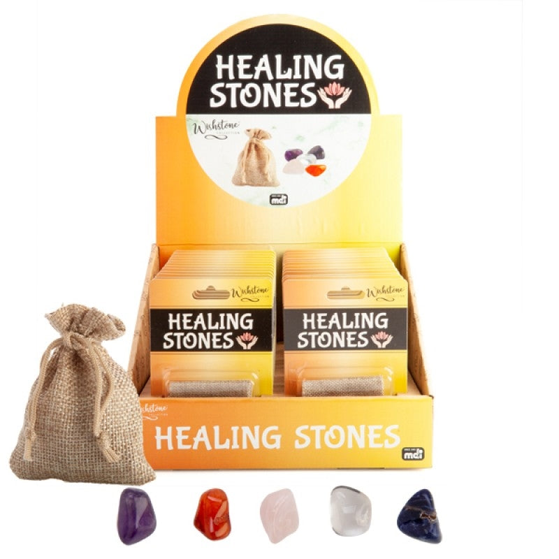 Wishstone Healing Stones Set  (SENT AT RANDOM) - SuperSaverAU - view 1