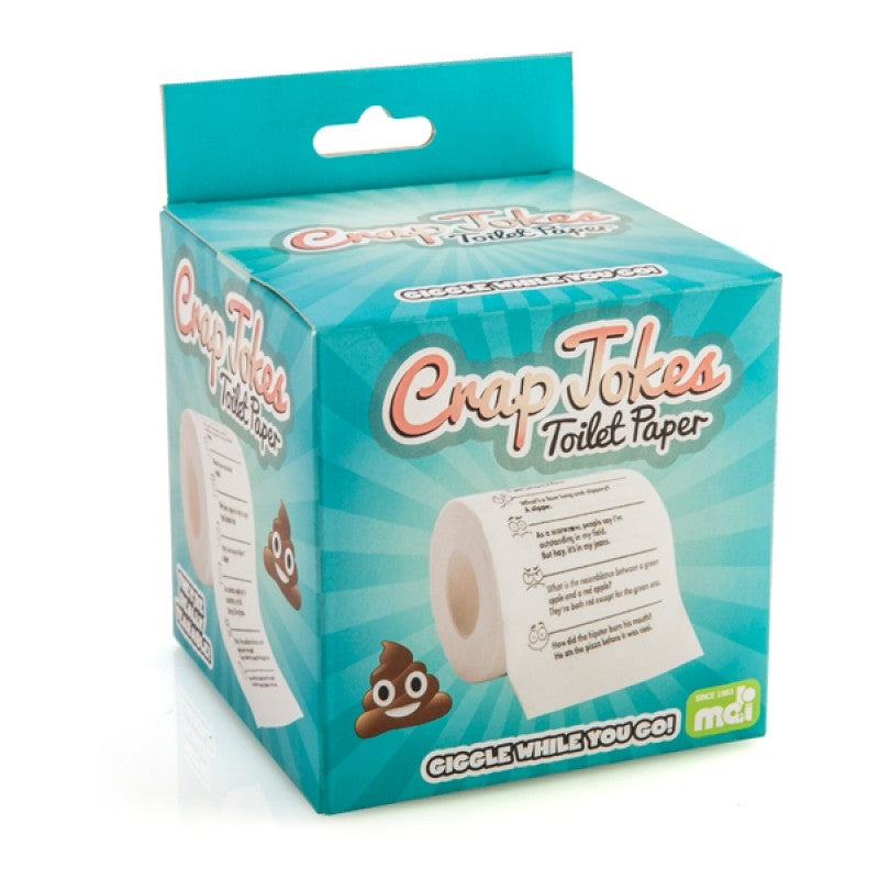 Crap Jokes Toilet Paper - Novelty Gift with Humorous Prints - SuperSaverAU - view 1