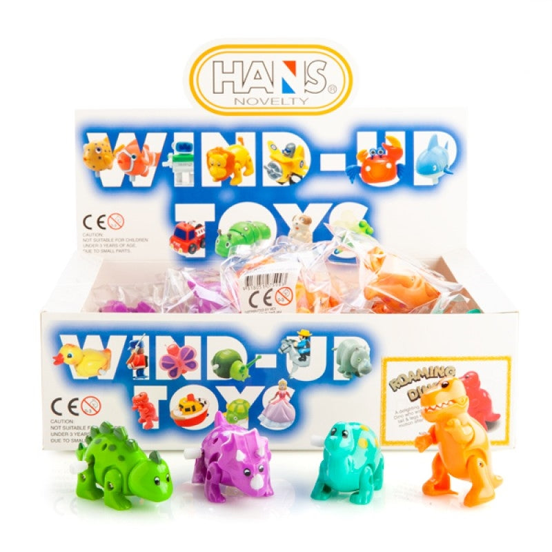 Wind Up Roaming Dinosaur - Assorted Colours, Great for Dinosaur Obsessed Kids - SuperSaverAU - view 1
