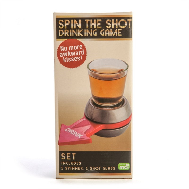 Spin The Shot Drinking Game with Spinner & 60 ml Shot Glass - Fun Party Game - SuperSaverAU - view 1