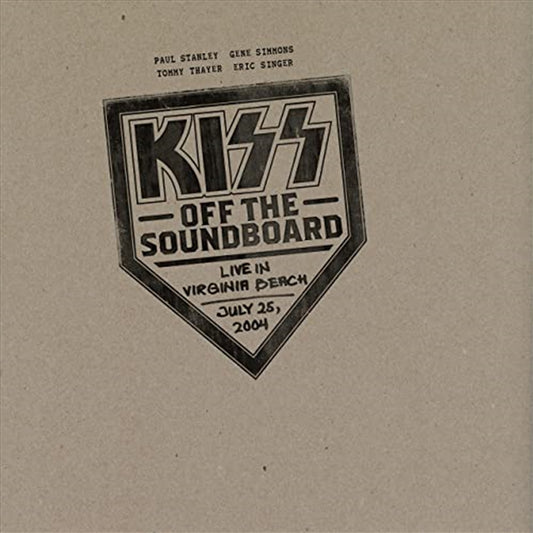 Kiss CD Album - Off The Soundboard: Live Rock/Pop Music