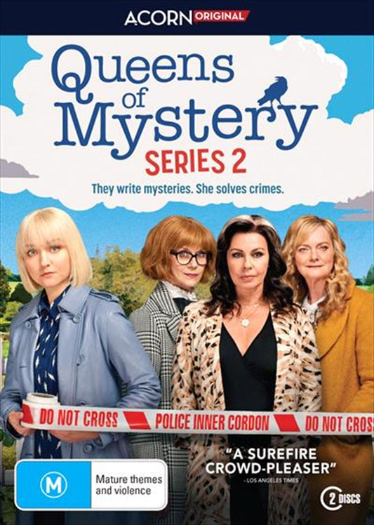 Queens Of Mystery - Series 2 DVD, 6 x 45min Episodes, Witty Crime Series