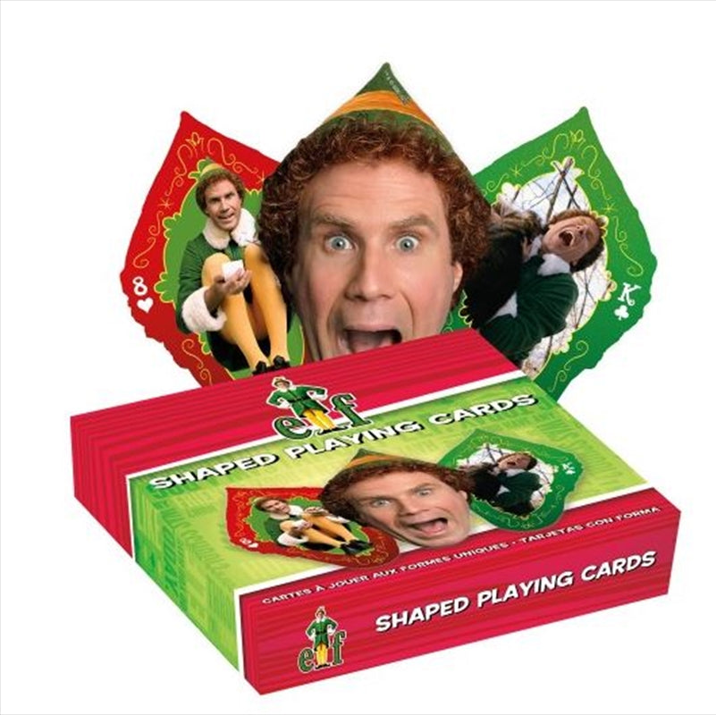 Elf Shaped Playing Cards - Fun Holiday Card Game - SuperSaverAU - view 1