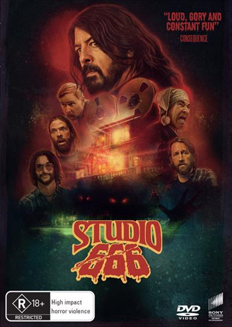Foo Fighters Studio 666 DVD - Rock History, Supernatural Forces, 10th Album