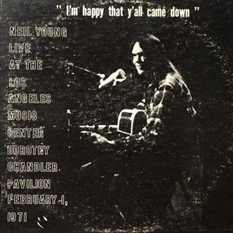 Neil Young - Dorothy Chandler Pavilion 1971 Cd Album