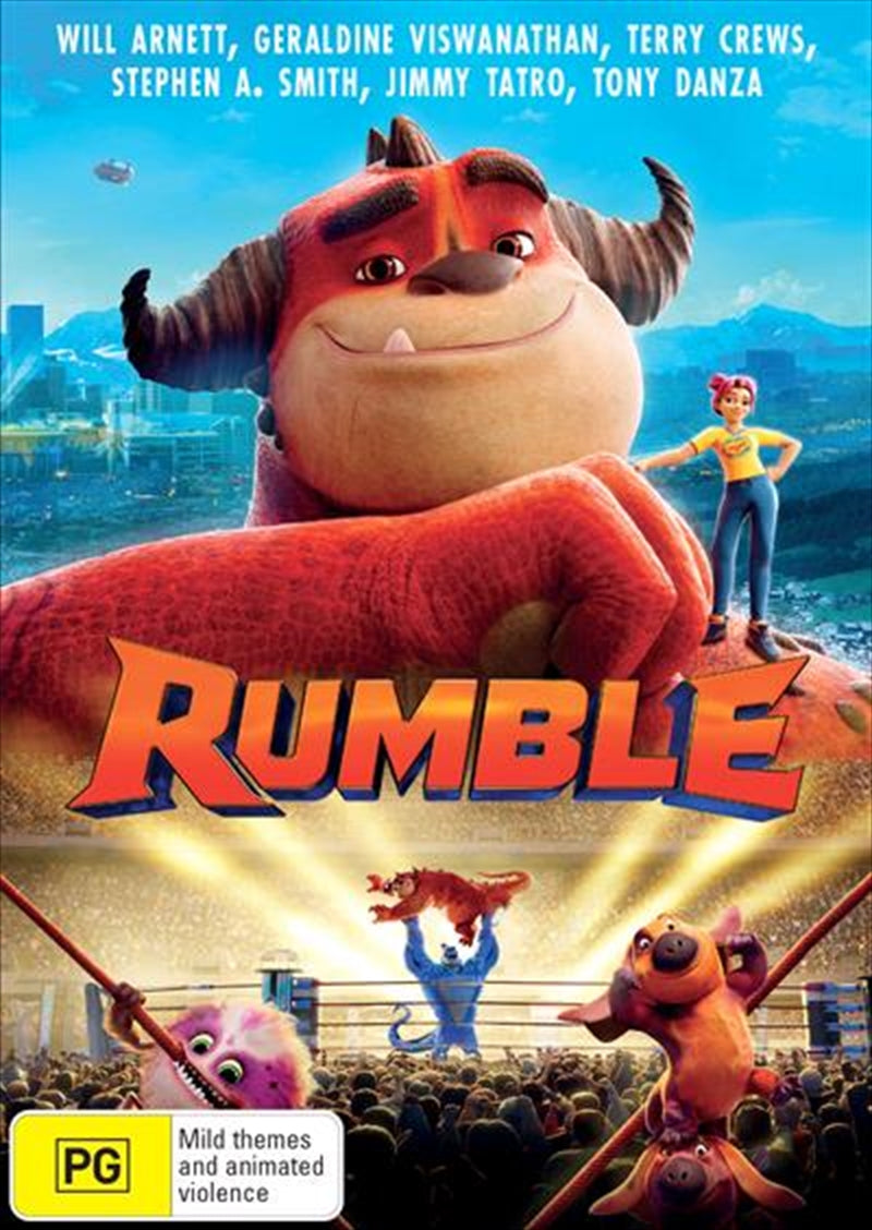 Rumble DVD - Monster Wrestling Adventure - Inspiring Underdog Story