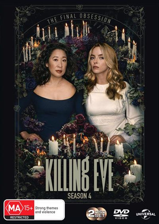 Killing Eve - Season 4 DVD - Passion, Revenge, and Obsession