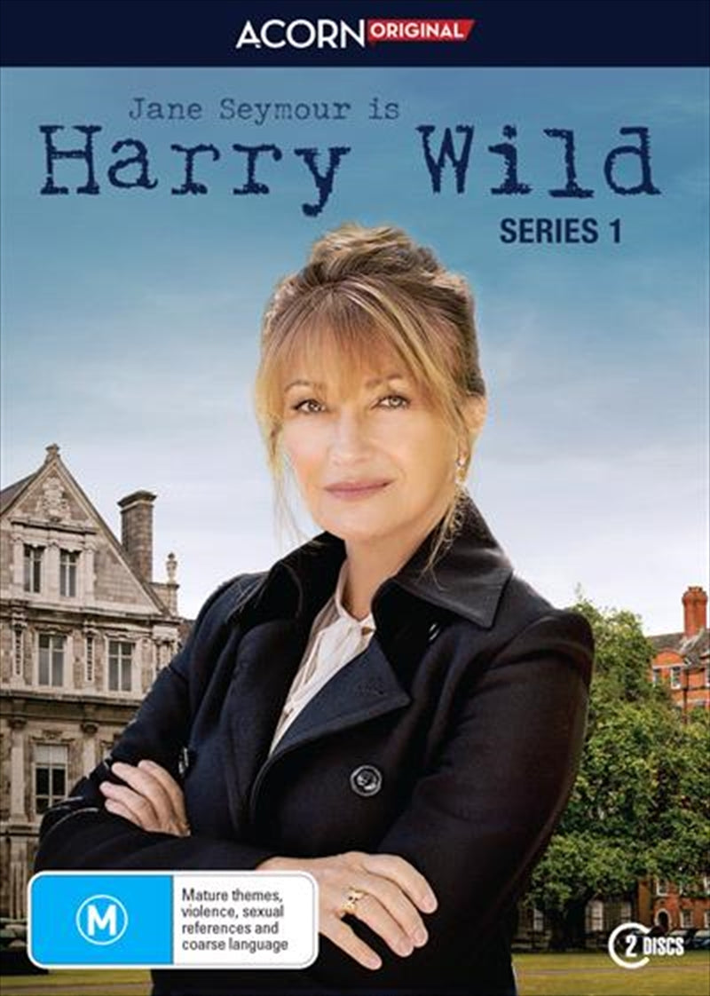 Harry Wild - Series 1 DVD, 8 Dynamic Episodes, Mystery & Intrigue