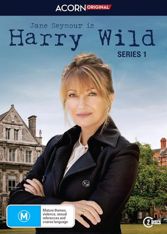 Harry Wild - Series 1 DVD, 8 Dynamic Episodes, Mystery & Intrigue